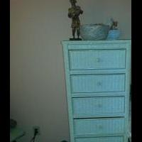 Wicker Chest of Drawers for sale in Plano TX by Garage Sale Showcase Member Myrtlesr
