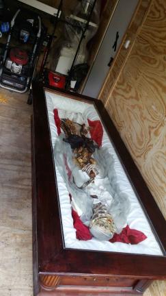 Coffin Bar top or decoration for sale in Elk County PA