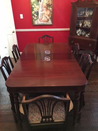 Dining room set, vintage 1930's three piece Thomasville for sale in Richardson TX