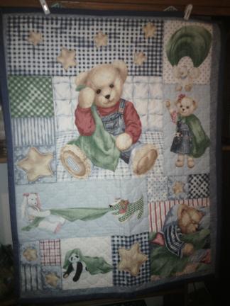 Bluejean Bear Quilt for sale in Baker County FL