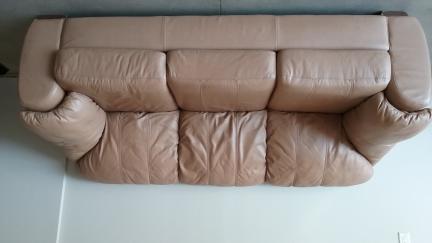 Genuine Leather Couch for sale in Jones County IA