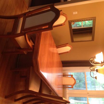 Oak Dining Room Set for sale in Monmouth County NJ