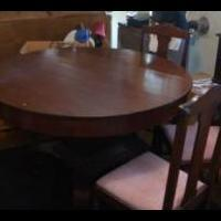 Dining table with 6 chairs for sale in Chico CA by Garage Sale Showcase Member Gabound2016