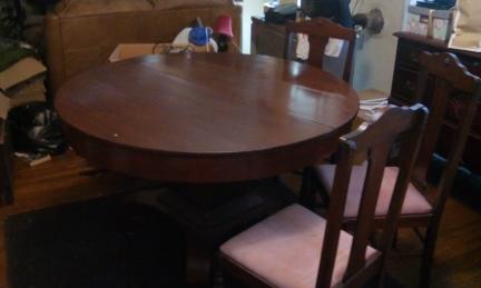 Dining table with 6 chairs for sale in Chico CA