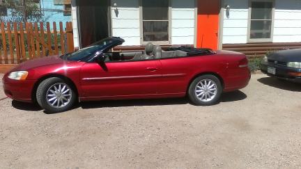 2002 crystler Sebring for sale in Clear Creek County CO