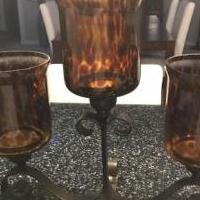 Pier 1 Candle holder for sale in Seansea IL by Garage Sale Showcase member Dmeile, posted 01/25/2019
