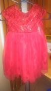 Girls ( size 5. ) Red sequin dress for sale in Dexter MO