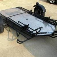 Kendron Motorcycle Trailer for sale in Benzie County MI by Garage Sale Showcase Member Beulahsales