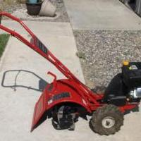Troy-Built Rear Tine Rototiller for sale in Stillwater County MT by Garage Sale Showcase Member Terry Vandercook