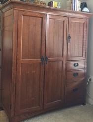Armoire Desk for sale in Irving TX