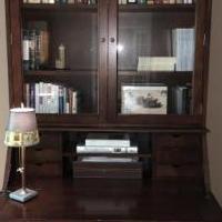 Pottery Barn Secretary Desk & Bookcase for sale in Belle Mead NJ by Garage Sale Showcase member Shoplisa50, posted 05/14/2018