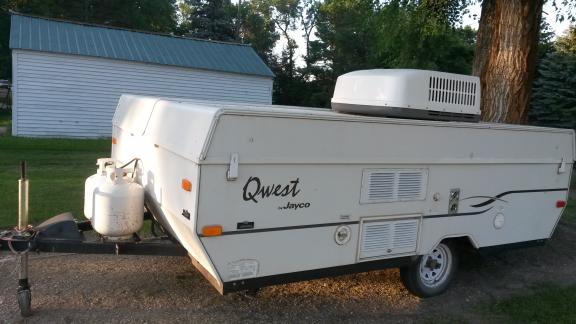 2003 Qwest Jayco 7x14 Tent Camper