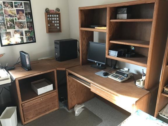 DESK WITH PRINTER STAND for sale in Burnsville MN