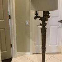 Floor lamp for sale in Naples FL by Garage Sale Showcase member 1946lucy, posted 10/04/2018