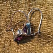 Amethyst Pierced Earings for sale in Royal Oak MI
