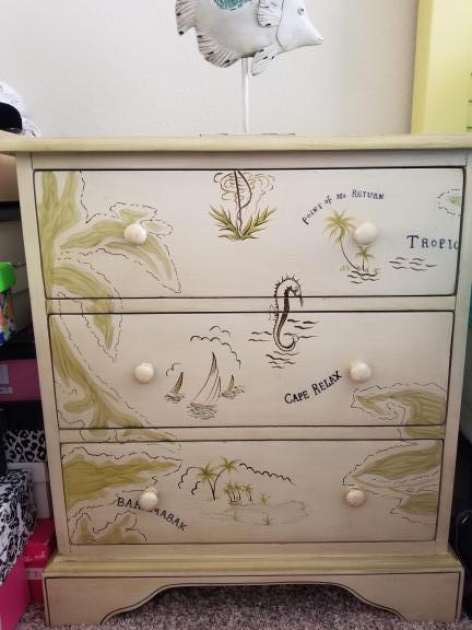 2 end tables chest with drawers for sale in Sarasota FL