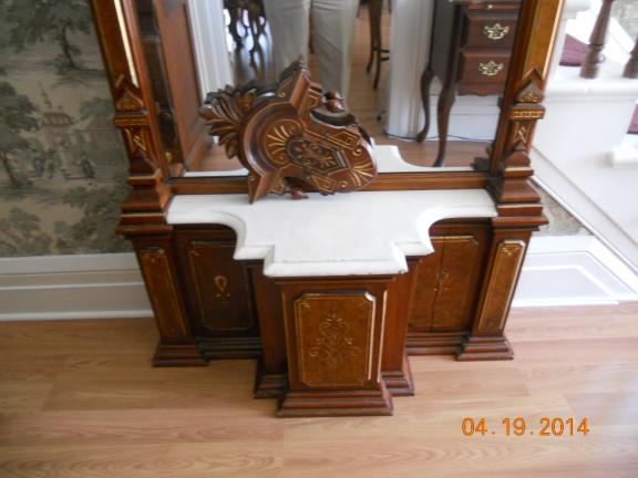 Antique Pier Mirror