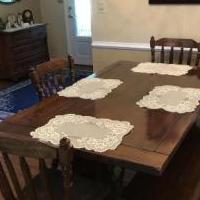 Dining room table,chairs, bench & buffet/hutch for sale in Cleveland TN by Garage Sale Showcase member DennisES, posted 09/17/2018