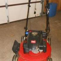 Toro Lawn Mower for sale in Bluffton IN by Garage Sale Showcase member Crabbyroad, posted 03/18/2018