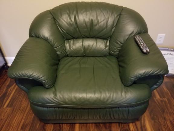 3 Piece Italian Leather Set