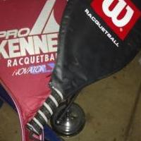 Raquetball Raquets for sale in Mchenry IL by Garage Sale Showcase member NCC1701, posted 06/12/2018