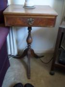 Candlestand Table With Drawer for sale in Naples FL