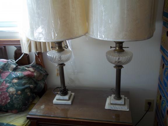 Key And Globe Table Lamps