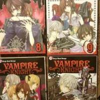 Lot of 4 Vampire Knight Manga Books for sale in Angier NC by Garage Sale Showcase member TheWriterInHer, posted 03/21/2018