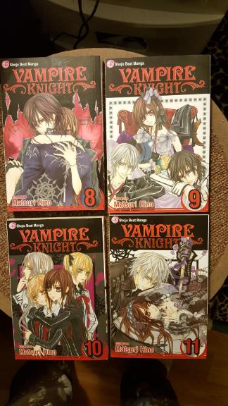 Lot of 4 Vampire Knight Manga Books for sale in Angier NC