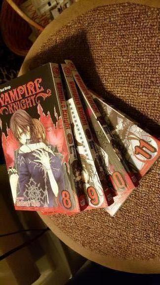 Lot of 4 Vampire Knight Manga Books