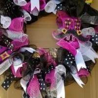 Witch wreath for sale in Lubbock TX by Garage Sale Showcase member Kwill74, posted 09/23/2018