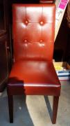 Pier 1 Imports Leather Chairs (TWO) for sale in Bryant AR