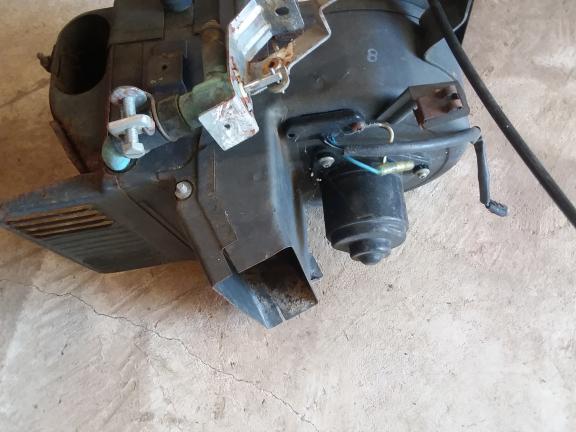 heater core and fan assembly