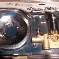 New house and home tub and shower faucet kit for sale in Coloma, Mi MI by Garage Sale Showcase member ghost55, posted 03/16/2018