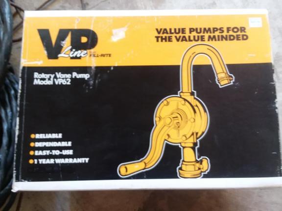 new VP brand rotary vane barrel pump