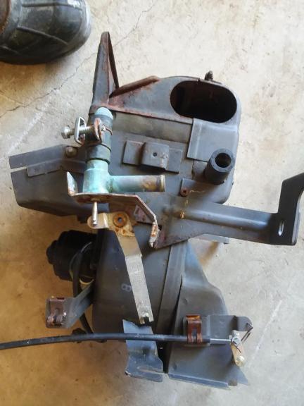 heater core and fan assembly