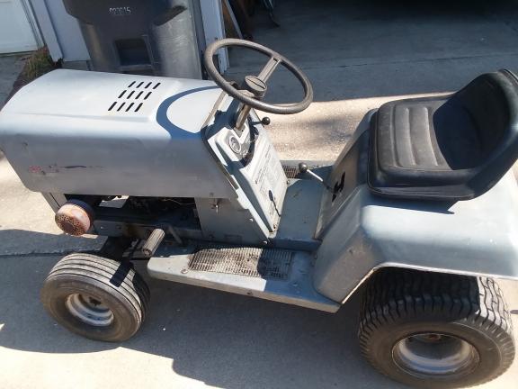 sears and craftsman riding mower