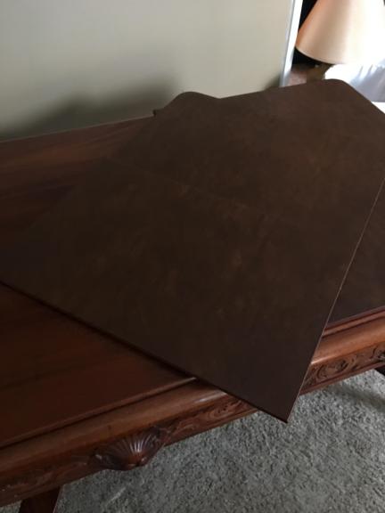 Maple Partners desk with Protective Pad