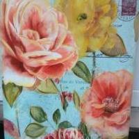 2 canvas painting prints for sale in Toledo OH by Garage Sale Showcase member kaysdesigns1924, posted 06/19/2018