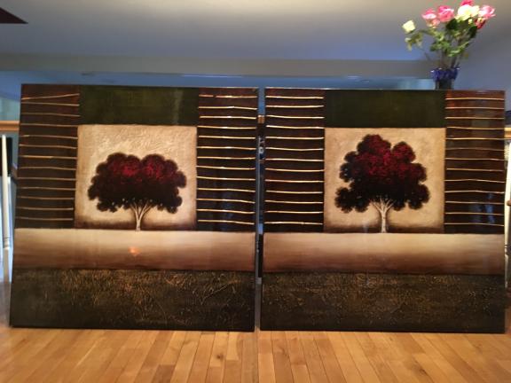 2-piece 3-D artwork for sale in Indianapolis IN