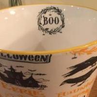 BOO Trick or Treat Bowl for sale in La Porte IN by Garage Sale Showcase member 4phans, posted 09/26/2019