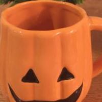 Halloween Pumpkin Mug for sale in La Porte IN by Garage Sale Showcase member 4phans, posted 09/26/2019