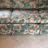 Floral Couch for sale in Bluffton IN by Garage Sale Showcase member patsgaragesales, posted 06/08/2018