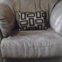 Microsuede chair for sale in Granby CO by Garage Sale Showcase member Babygirl17, posted 10/14/2018