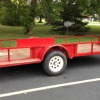5 by 14 foot trailer for sale in Rice Lake WI by Garage Sale Showcase member mspecial, posted 09/21/2018