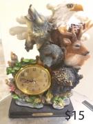 Ceramic Wild Life Clock for sale in York PA