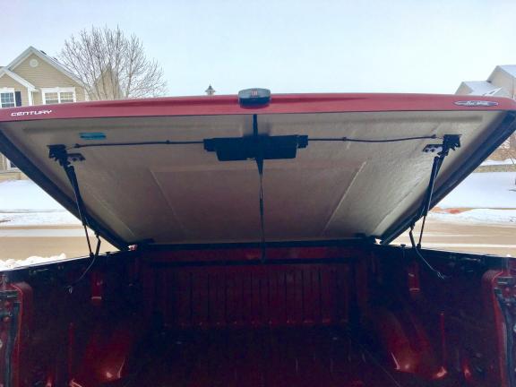 Truck bed cover