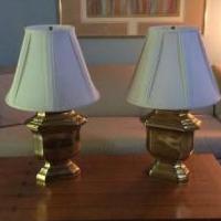 Brass lamps for sale in Hillsborough NJ by Garage Sale Showcase member Margopton23, posted 06/17/2018