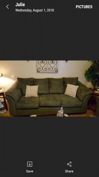 Couch and love seat for sale in Morenci MI
