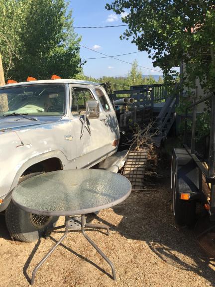 1987 Dodge Pickup with Flatbed